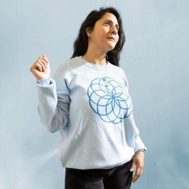 Sweater Geometría Sagrada Semilla de la Vida