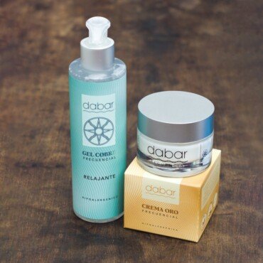 Combo Gel Cobre 200ml + Crema Oro 50ml Dabar Frecuencial
